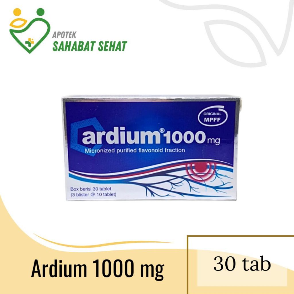 ARDIUM 1000MG 1 STRIP 10 TABLET / ARDIUM 1000MG