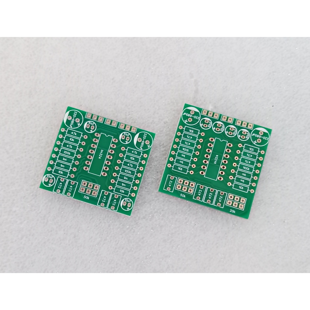 PCB Bass Booster LM324