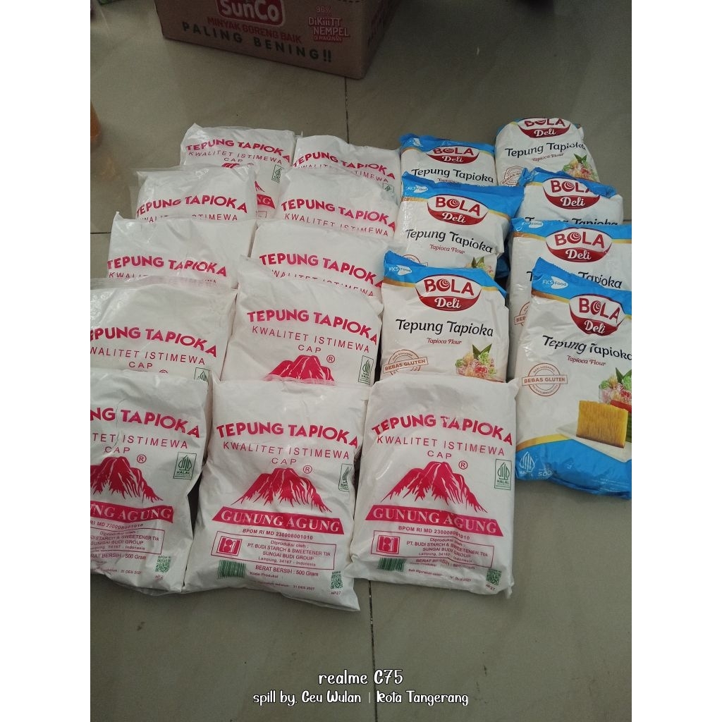 

tepung tapioka kemasan 500g