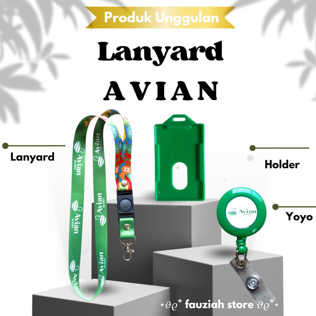

READY! TALI ID CARD AVIAN / LANYARD AVIAN TERMURAH!!!