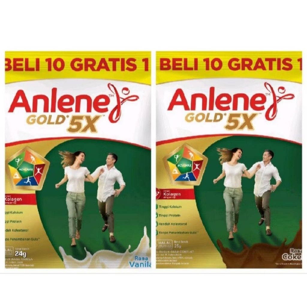 

ANLENE GOLD RENCENG 25GR X 10 SACHET VANILA COKLAT