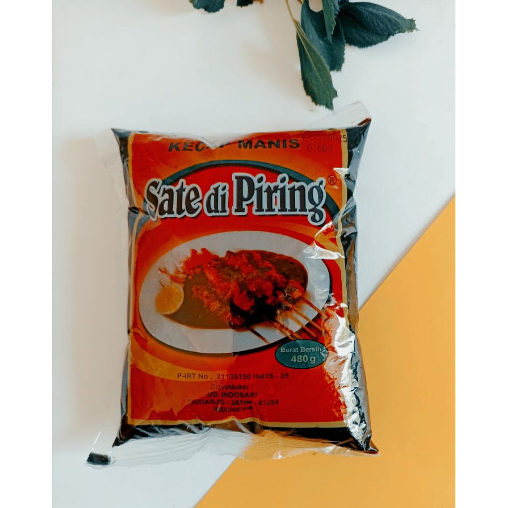

KECAP MANIS SATE DI PIRING Bantal Refill 480gr