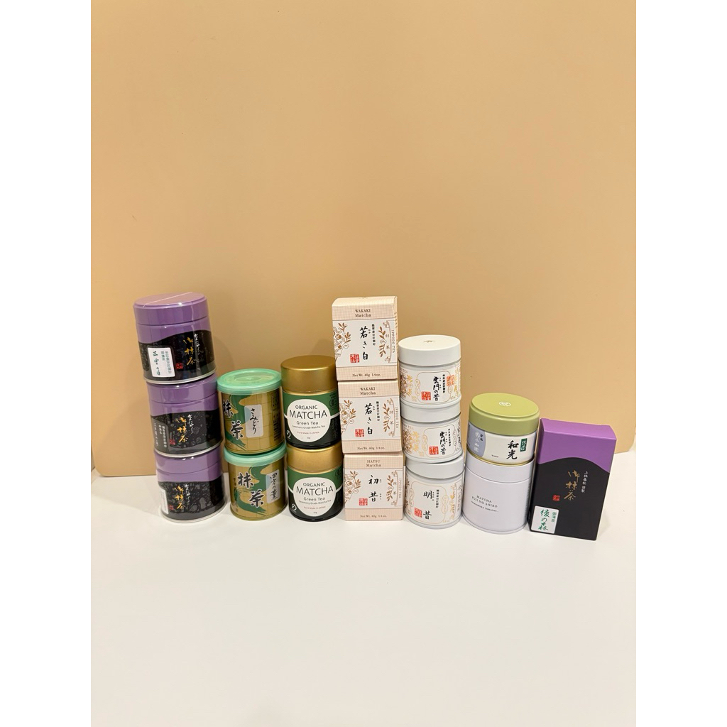 

READY marukyu ippodo kanbayashi yamamasa nakamura noren matcha powder