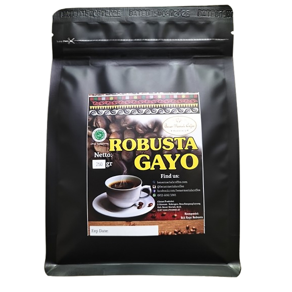 

Kopi Robusta Gayo 250 Gr