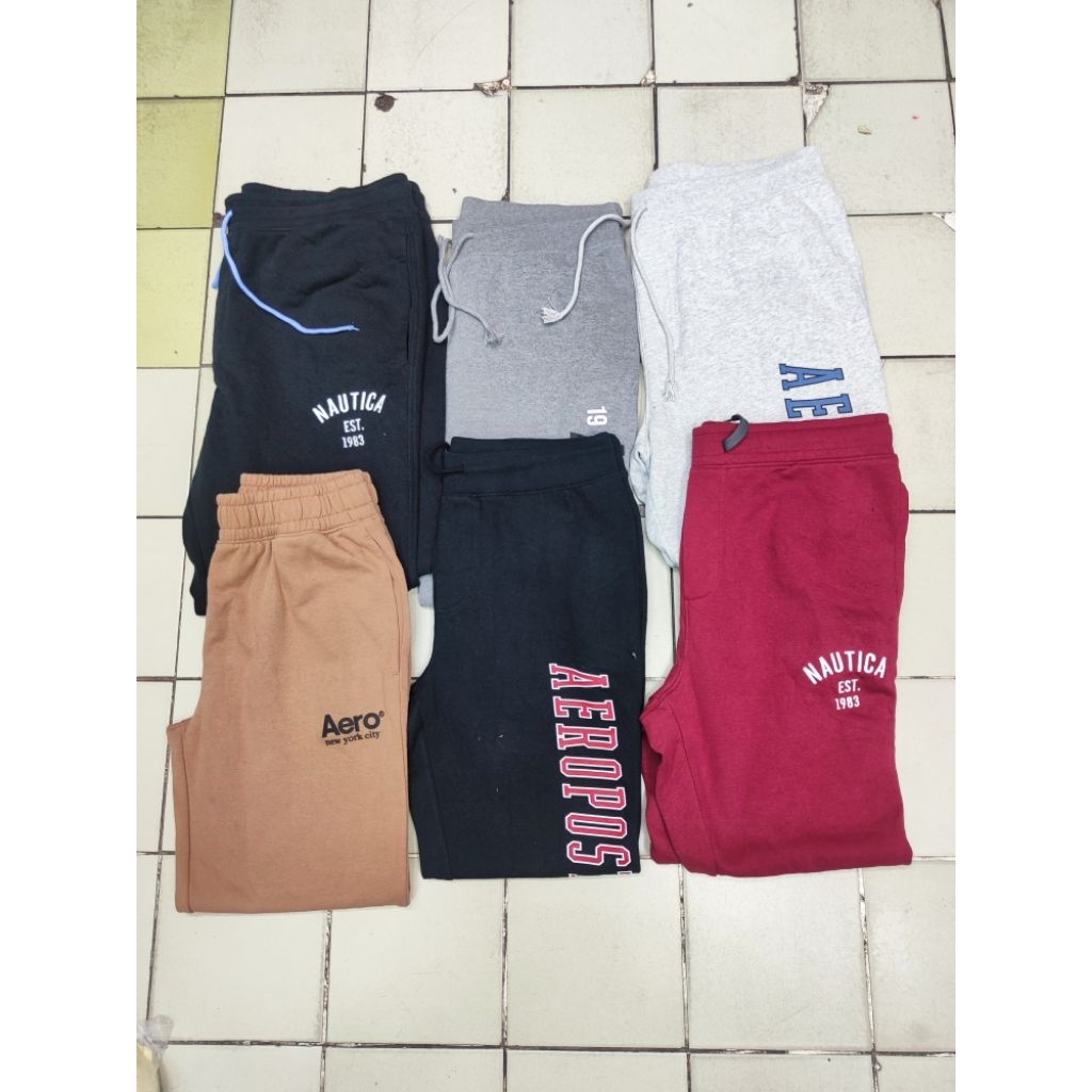 Celana Training Joger Merek AeroPostle,Nautica,Goodwear