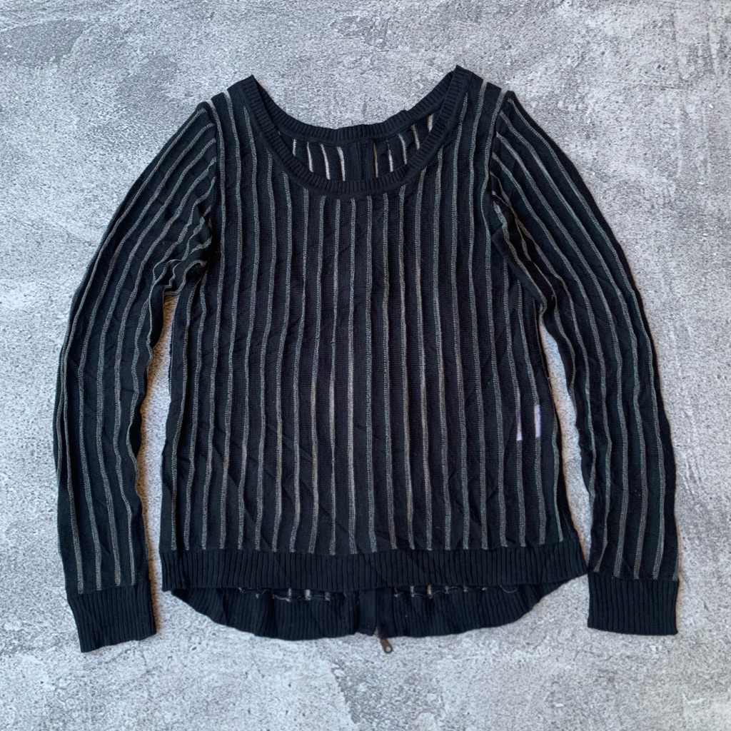 Tornado Mart Mesh Cardigan
