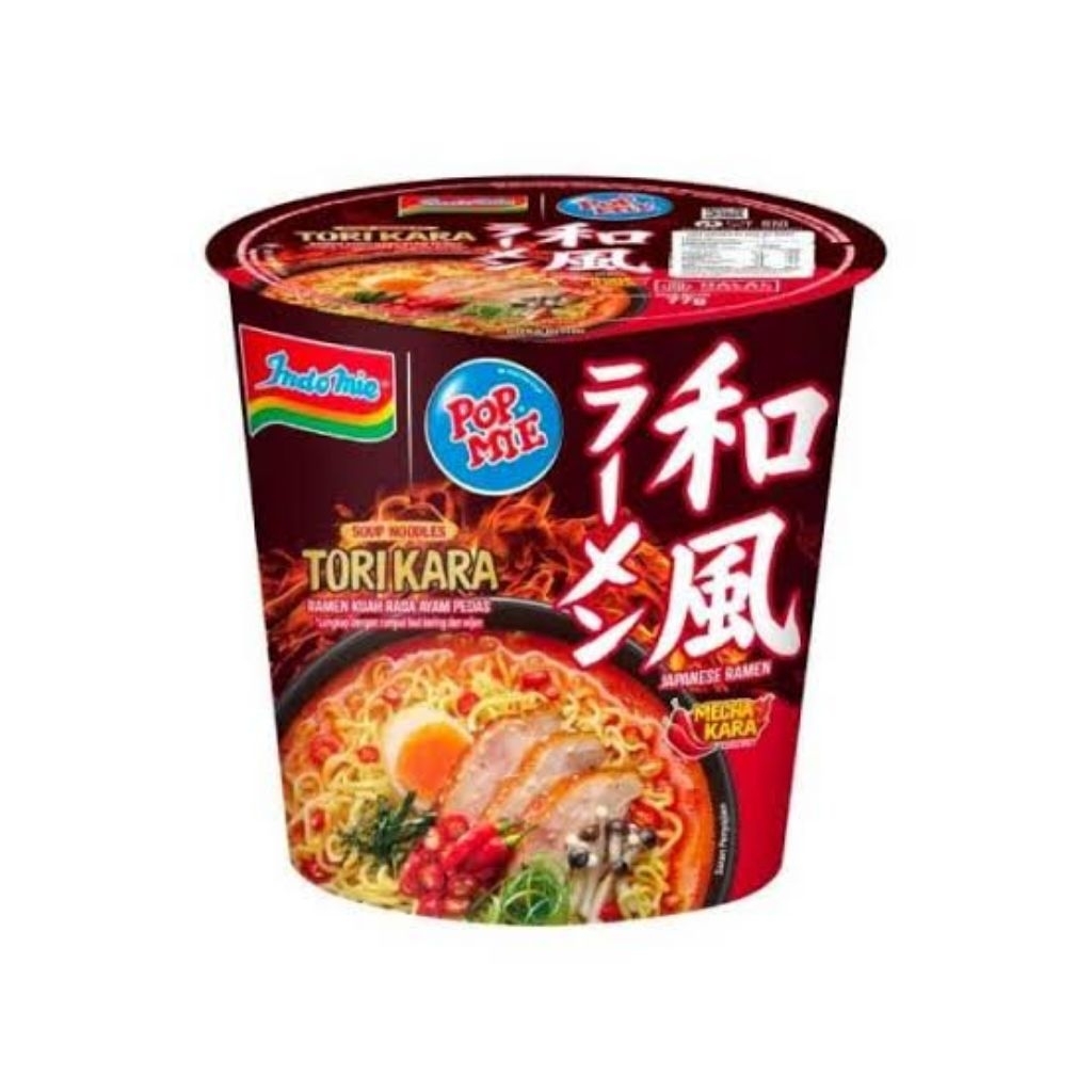 

5 PCS POP MIE TORI KARA RAMEN 70 GRAM