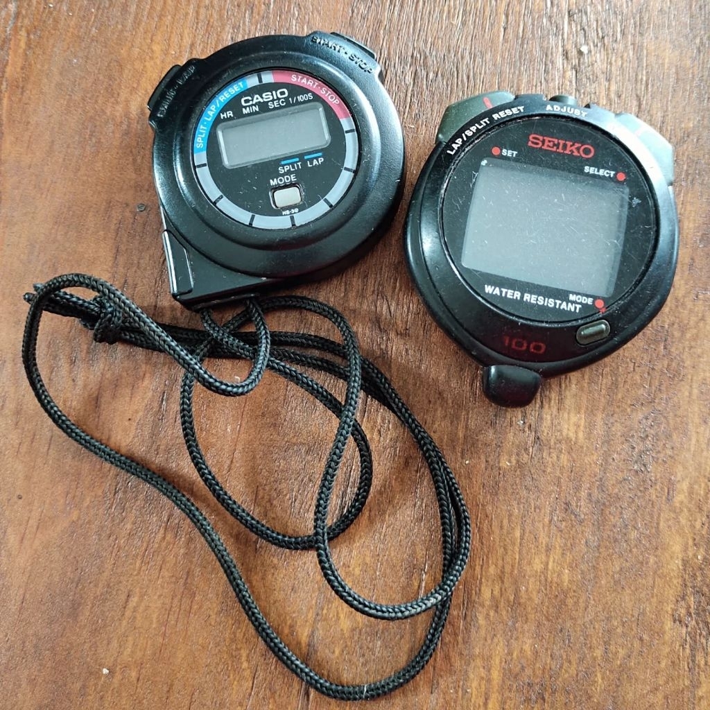 Bahan Stopwatch Casio & Seiko Jadul