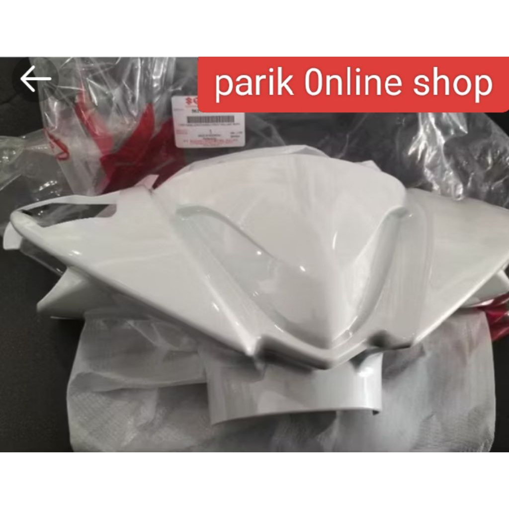 Cover Batok Depan Warna Putih Suzuki Nex 1 Karbu Nex 1 Injeksi 110