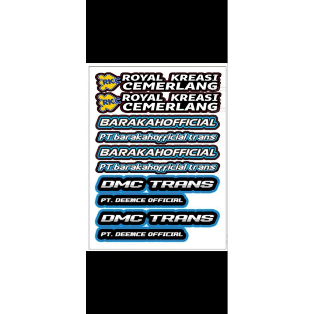 

stiker PO cutting sesuai bentuk