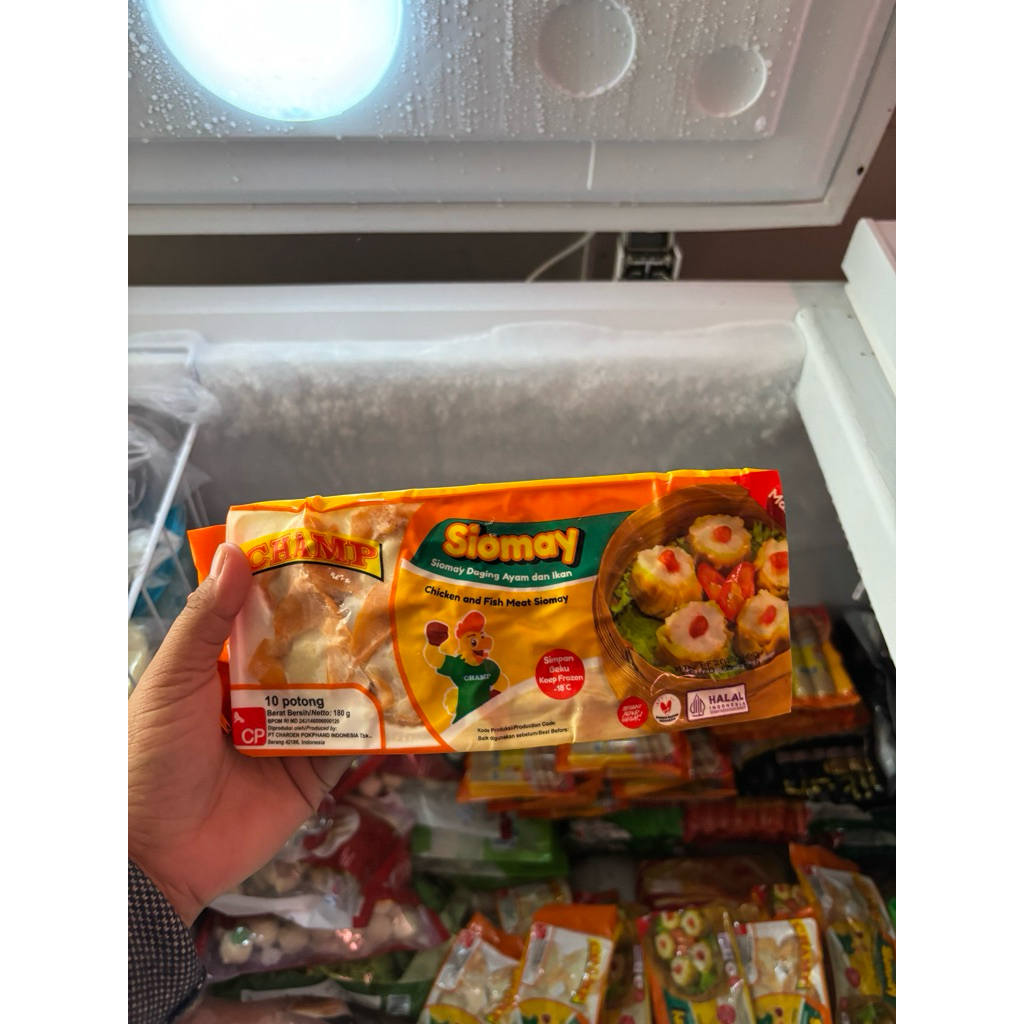 

CHAMP SIOMAY (siomay daging ayam dan ikan) 180 gram