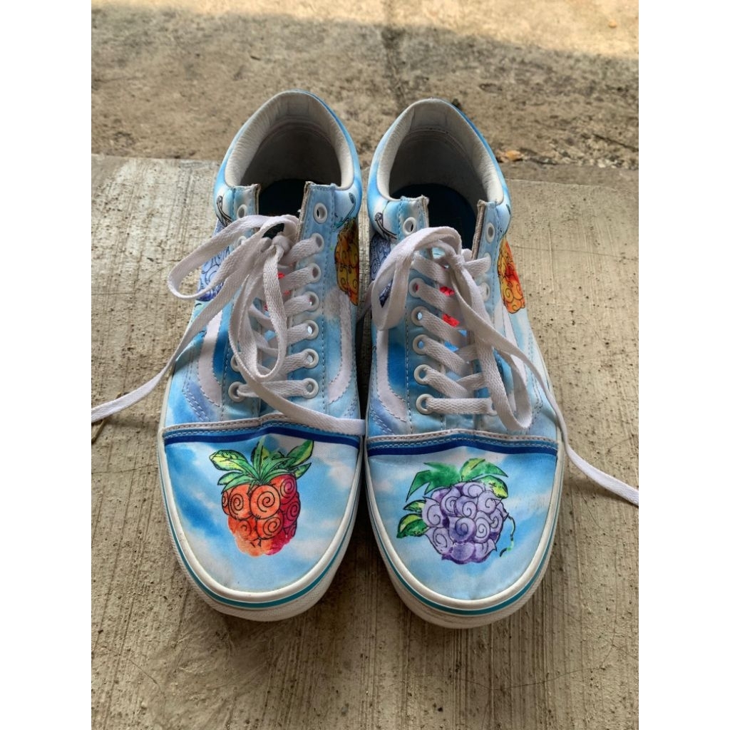 Sepatu Vans x One Piece Devil Fruit