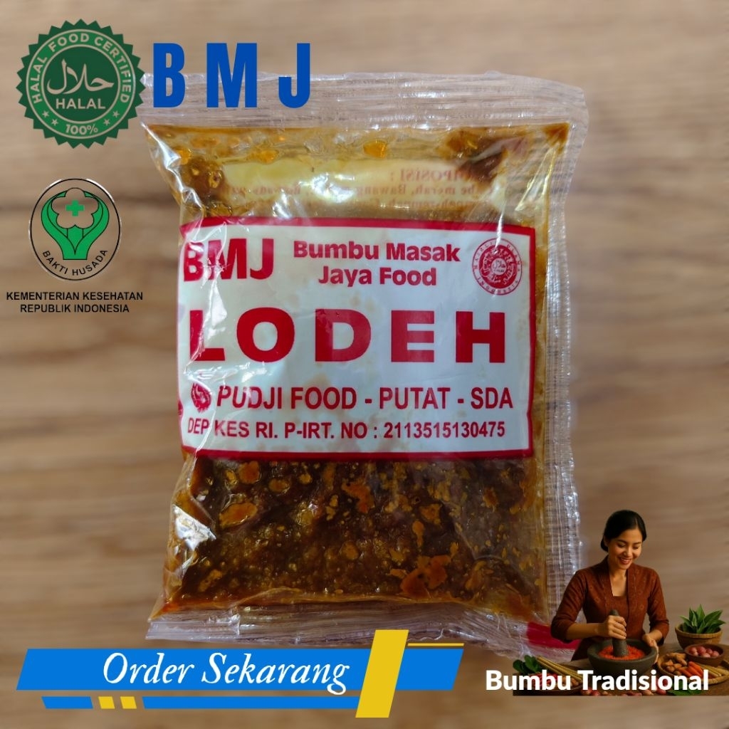 

BMJ / BUMBU LODEH / BUMBU MASAK JAYA FOOD / BUMBU MASAK INSTAN