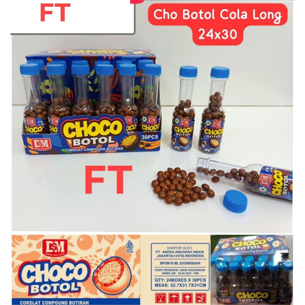 

Coklat botol cola long 30 pcs