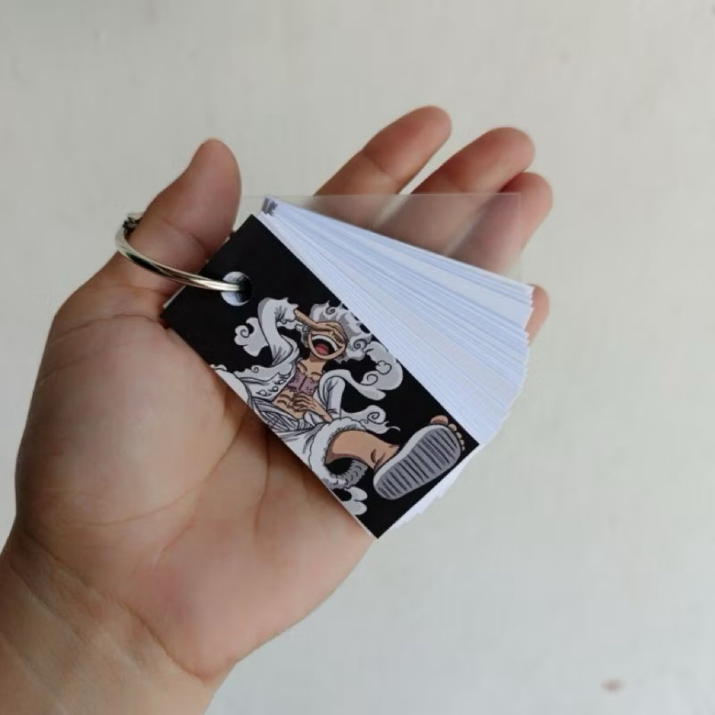 

BLANK CARD MONKEY THE LUFFY KERTAS KOSONG BUAT CATATAN 100 LEMBAR