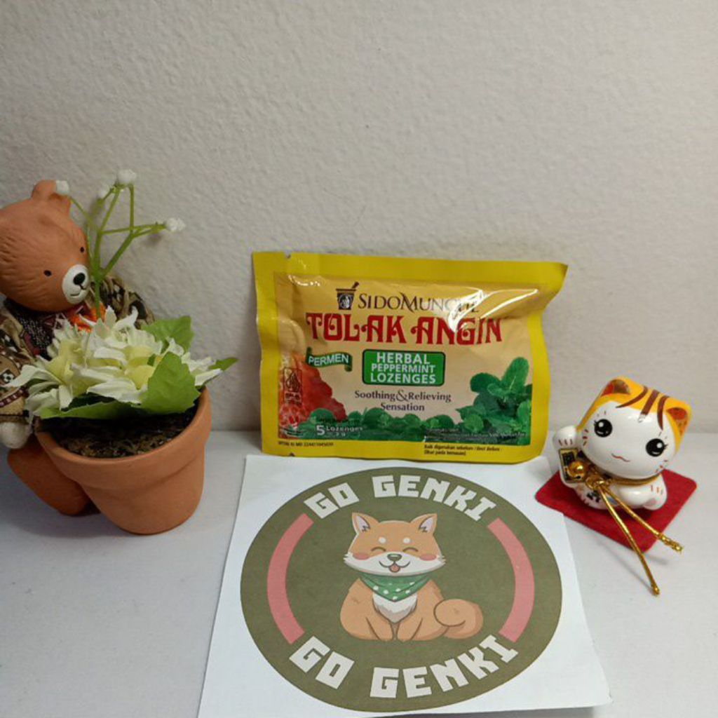 

Permen Tolak Angin Peppermint Lozenges Melegakan Tenggorokan