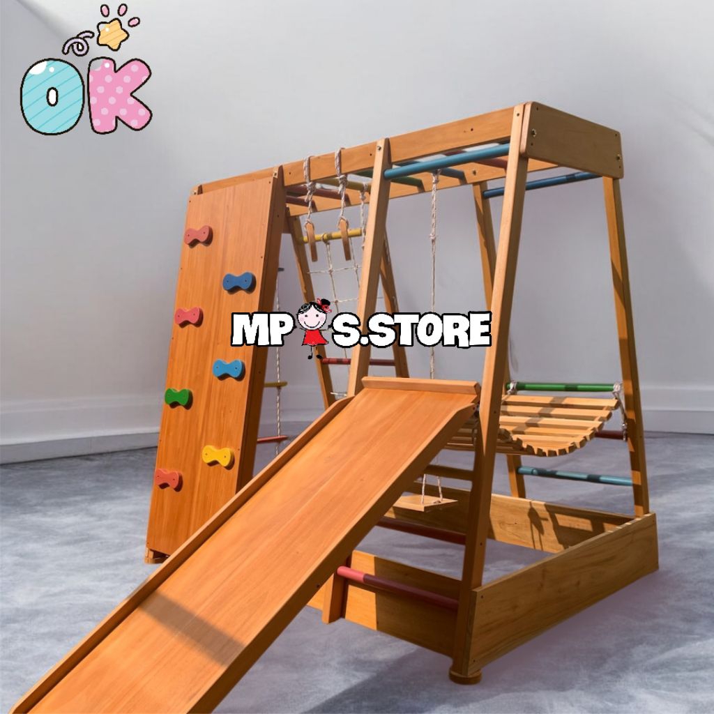 Brakiasi Mainan Anak / Brakiasi Mandi Bola / Tangga brakiasi mainan anak prosotan