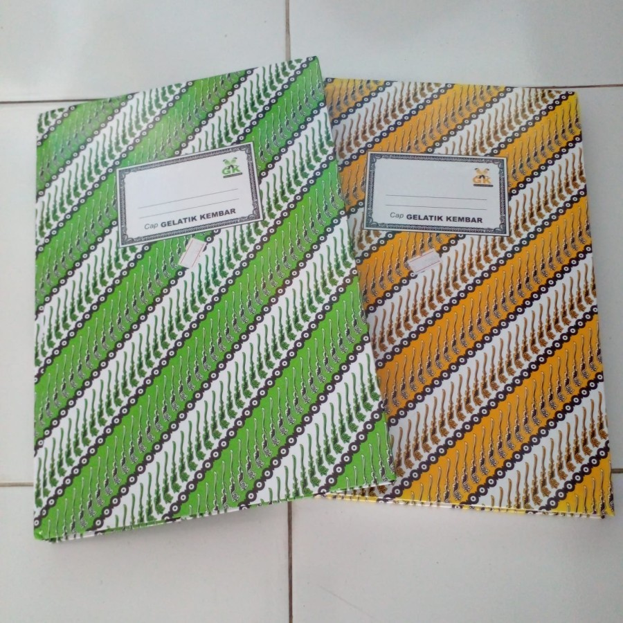 

Buku Gelatik Kembar Hard Cover Oktavo Panjang Isi 200 Lembar Kualitas Baik