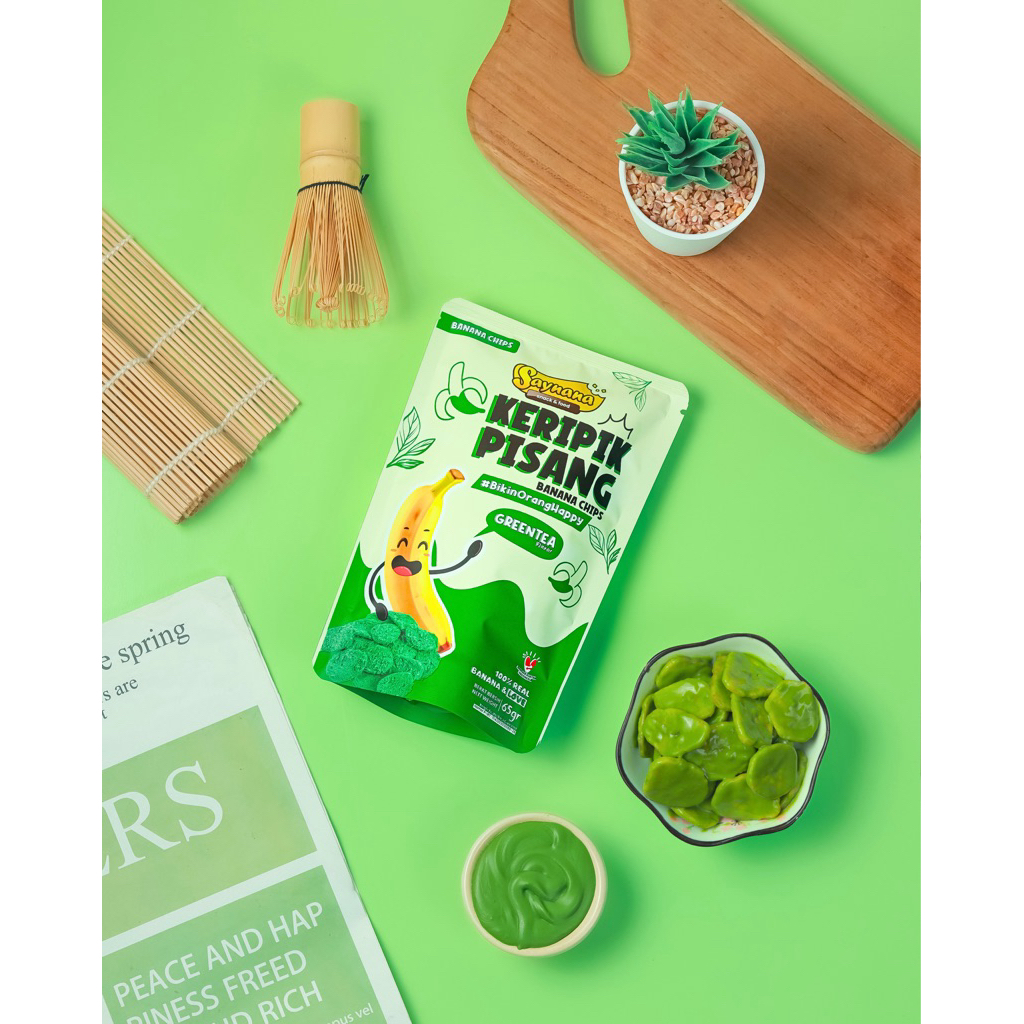 

KERIPIK PISANG GREENTEA