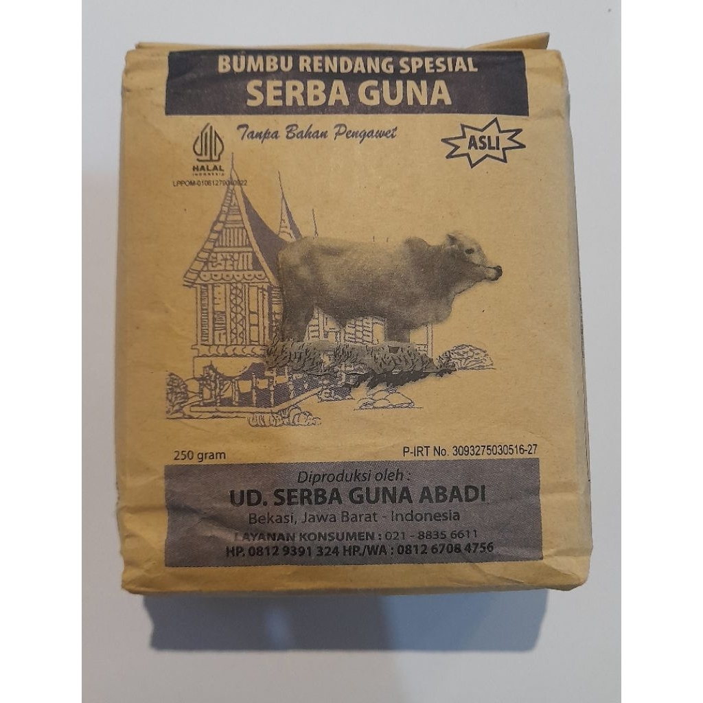 

Bumbu Pemasak Rendang merk Serbaguna