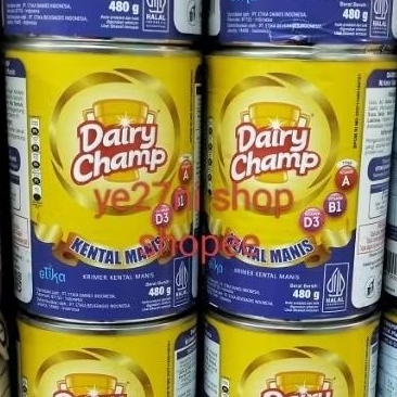 

Dairy Champ Krimer Kental Manis 480gr