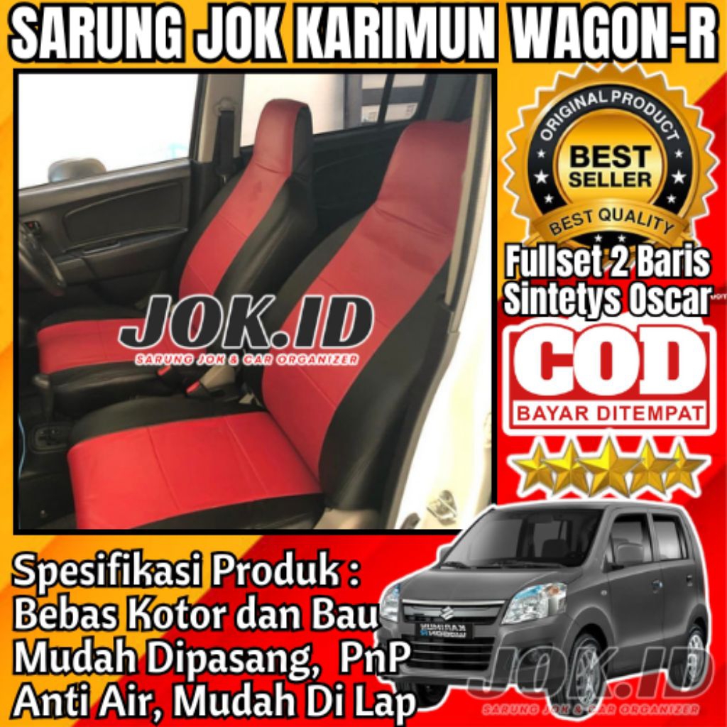 Fullset Sarung Jok Mobil - KARIMUN WAGON R