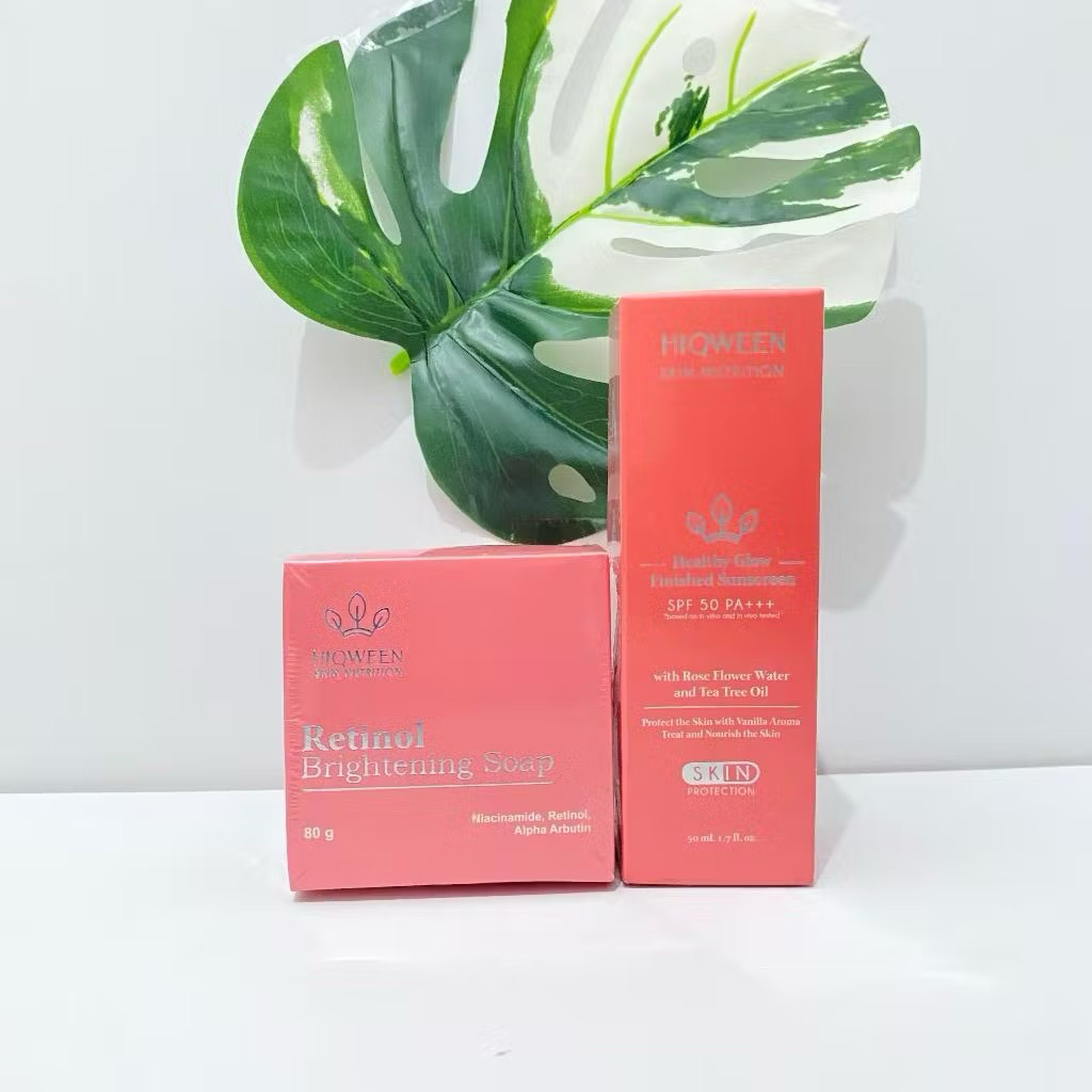 Hiqween Bundling Sunscreen dan Sabun Hiqween