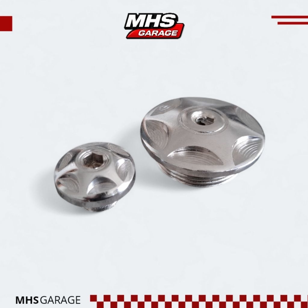 TUTUP MAGNET HONDA KOIN TUTUP MAGNET MAGNIT CNC L  TUTUP BAK MAGNET MOTOR HONDA GL MP TIGER (BINTANG