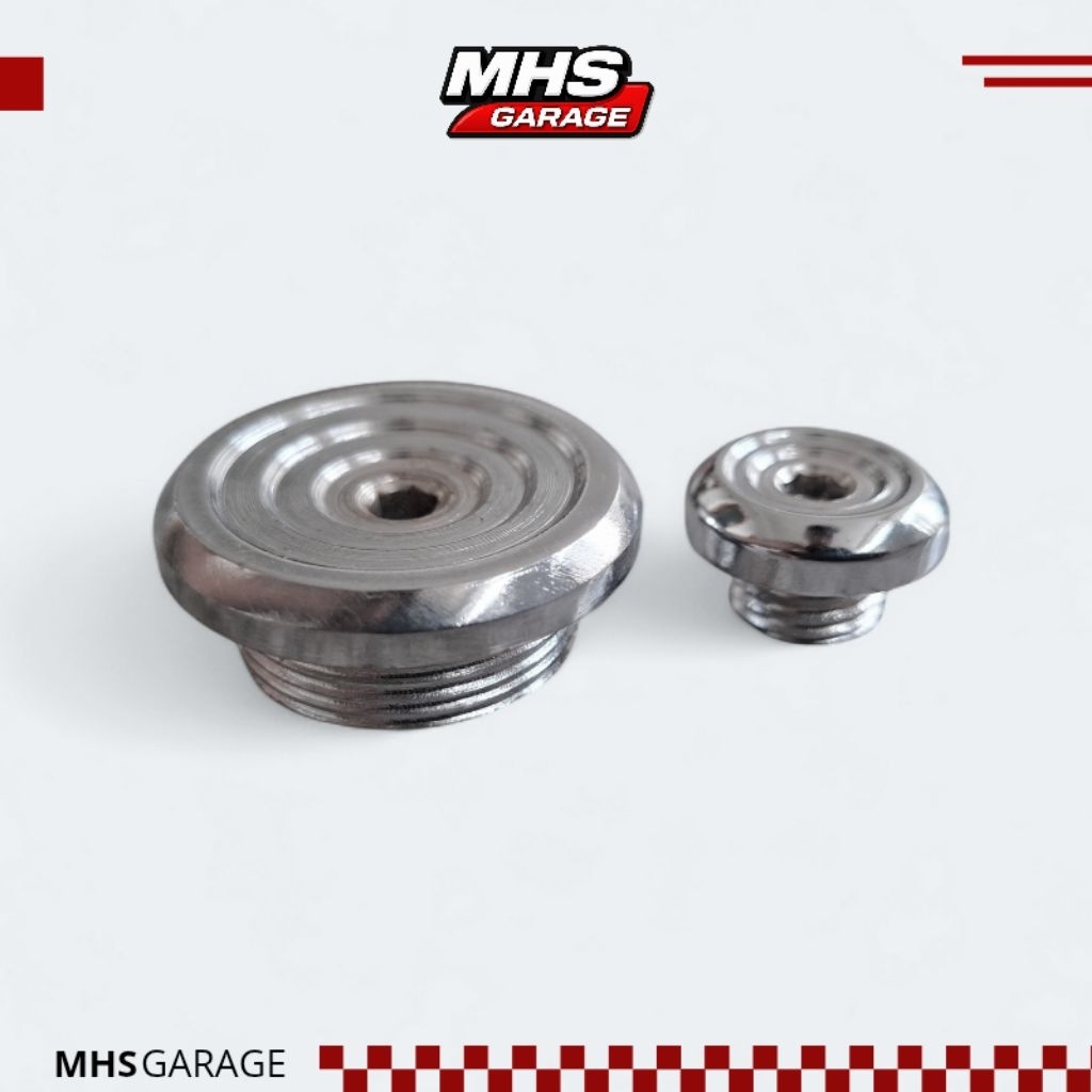 TUTUP MAGNET HONDA KOIN TUTUP MAGNET MAGNIT CNC L TUTUP BAK MAGNET MOTOR HONDA GL MP TIGER (BULAT)