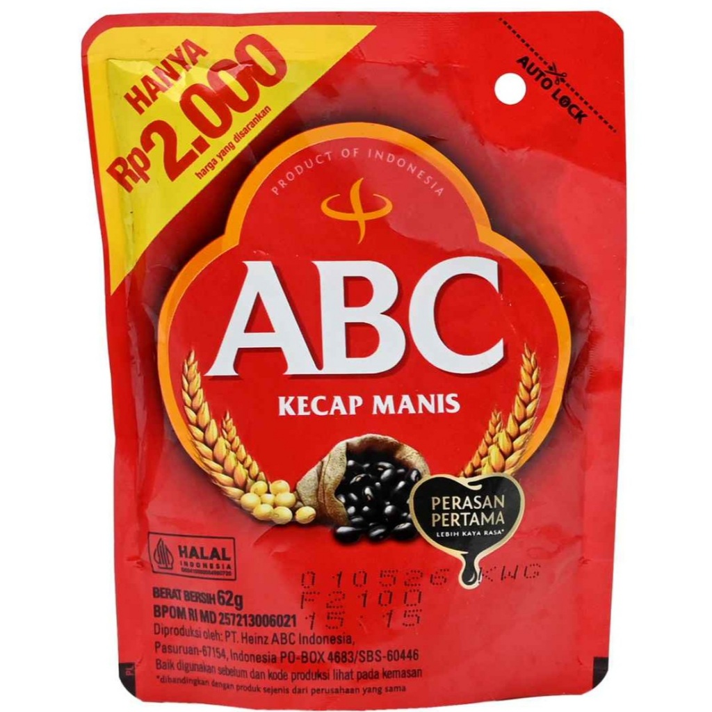 

ABC KECAP MANIS POUCH 62G