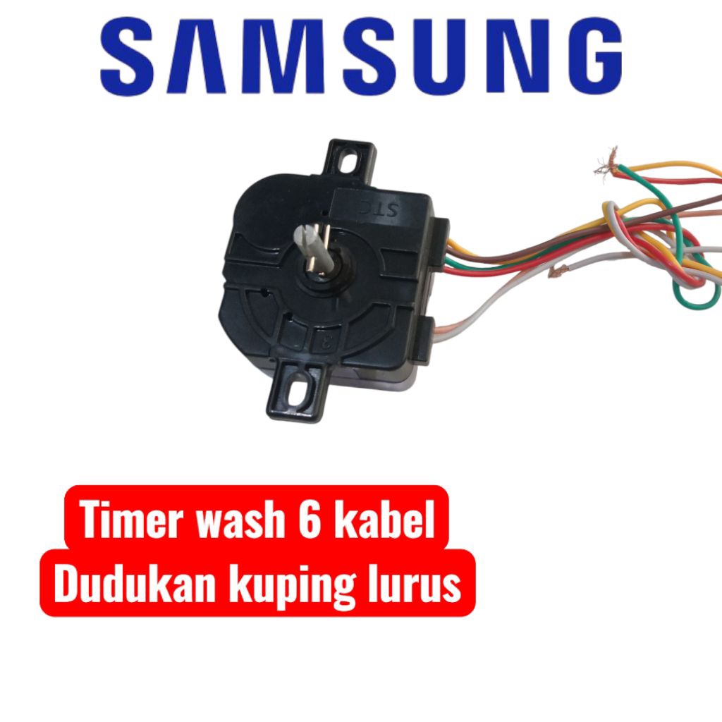 TIMER WASH PENCUCI 6 KABEL MESIN CUCI SAMSUNG 2 TABUNG