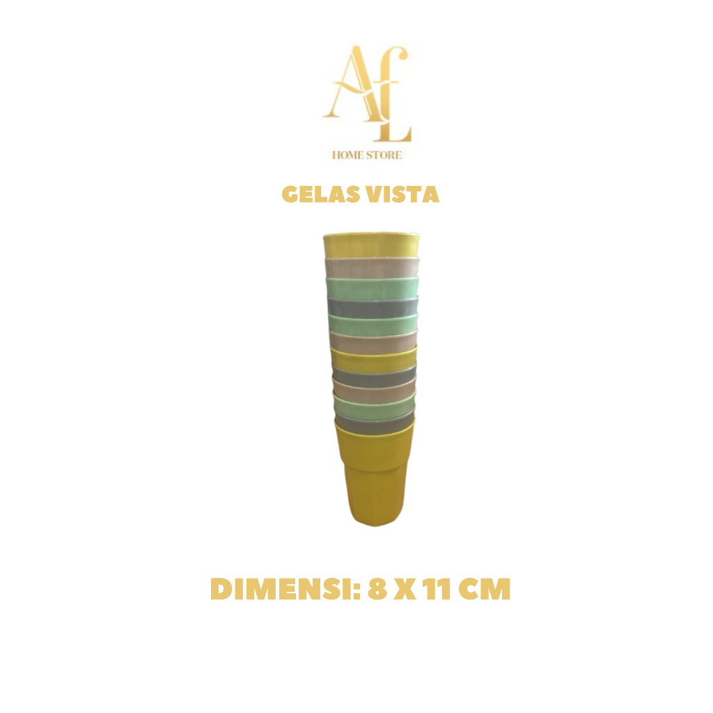 Gelas Minum/Gelas Minum Plastik/Gelas Cantik/Gelas Plastik Murah/Gelas Warna Cantik