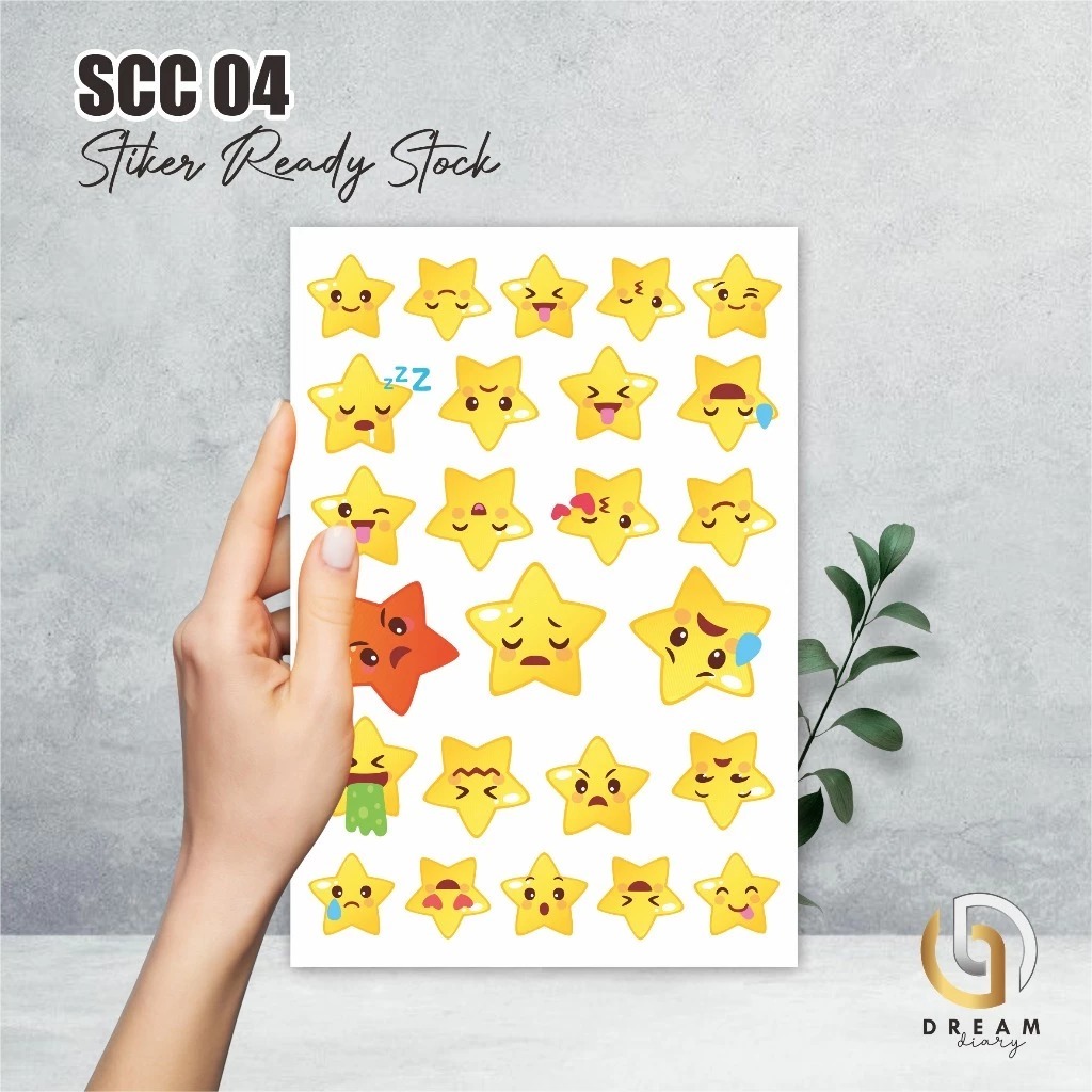 

STIKER VINYL MURAH READY STOK - STIKER KARAKTER COLOUR TAHAN AIR - STIKER SCC 04