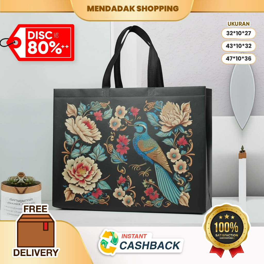 

(ETALASE 1-AN) Souvenir - Tas Spunbond - Totebag Wanita - Tas Belanja - Tas Jinjing - Totebag - Tas Jinjing Wanita - Tas Hampers - Tas Souvenir - Tas Lipat - Goodie Bag - Tas Ulang Tahun - Kantong Belanja - Tas Hampers - Tas Kado - Souvenir Pernikahan