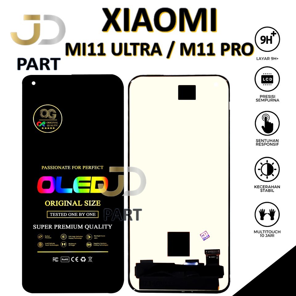 LCD TOUCHSCREEN XIAOMI MI11 ULTRA / M11 PRO ORIGINAL FULLSET