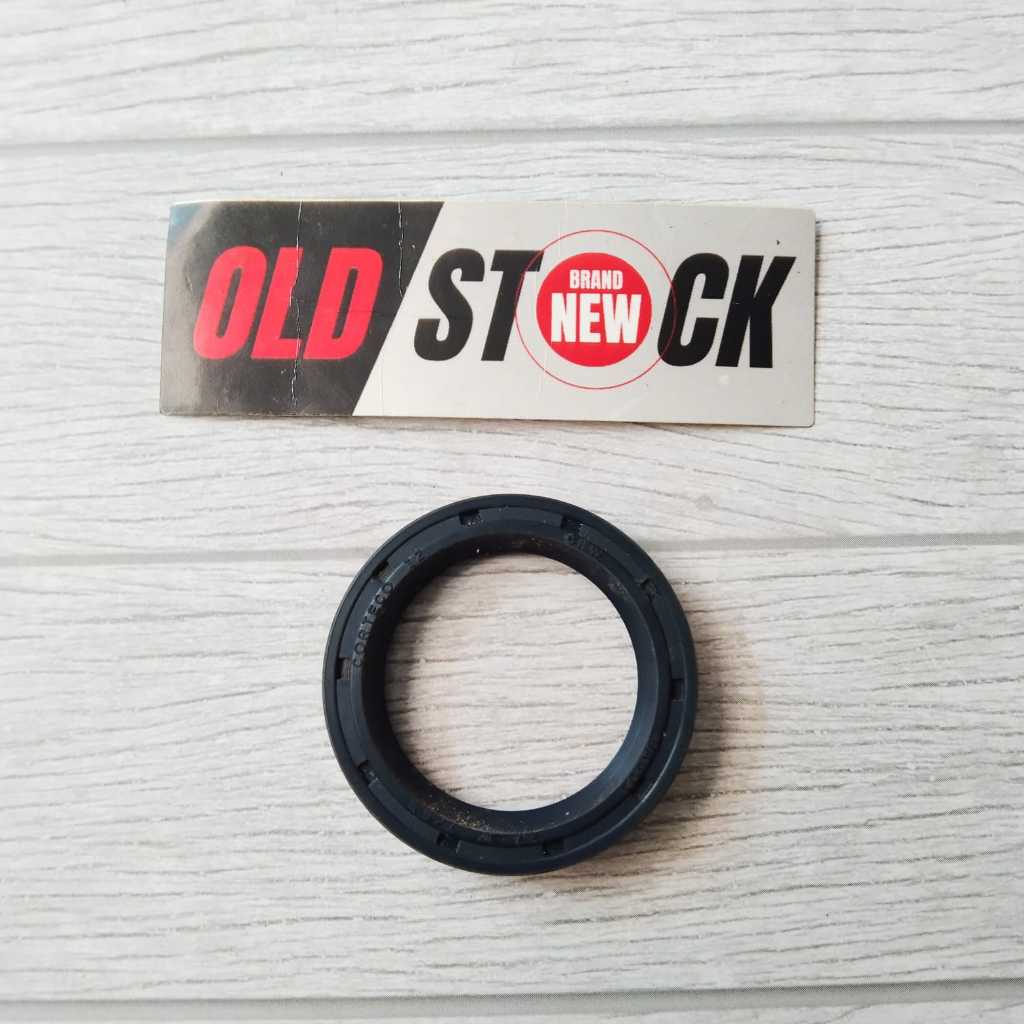 OIL SEAL SIL CRANKSHAFT POROS ENGKOL ( 27X37X7/5.5 ) MOTOR WIN100 -NEW OLD STOCK-