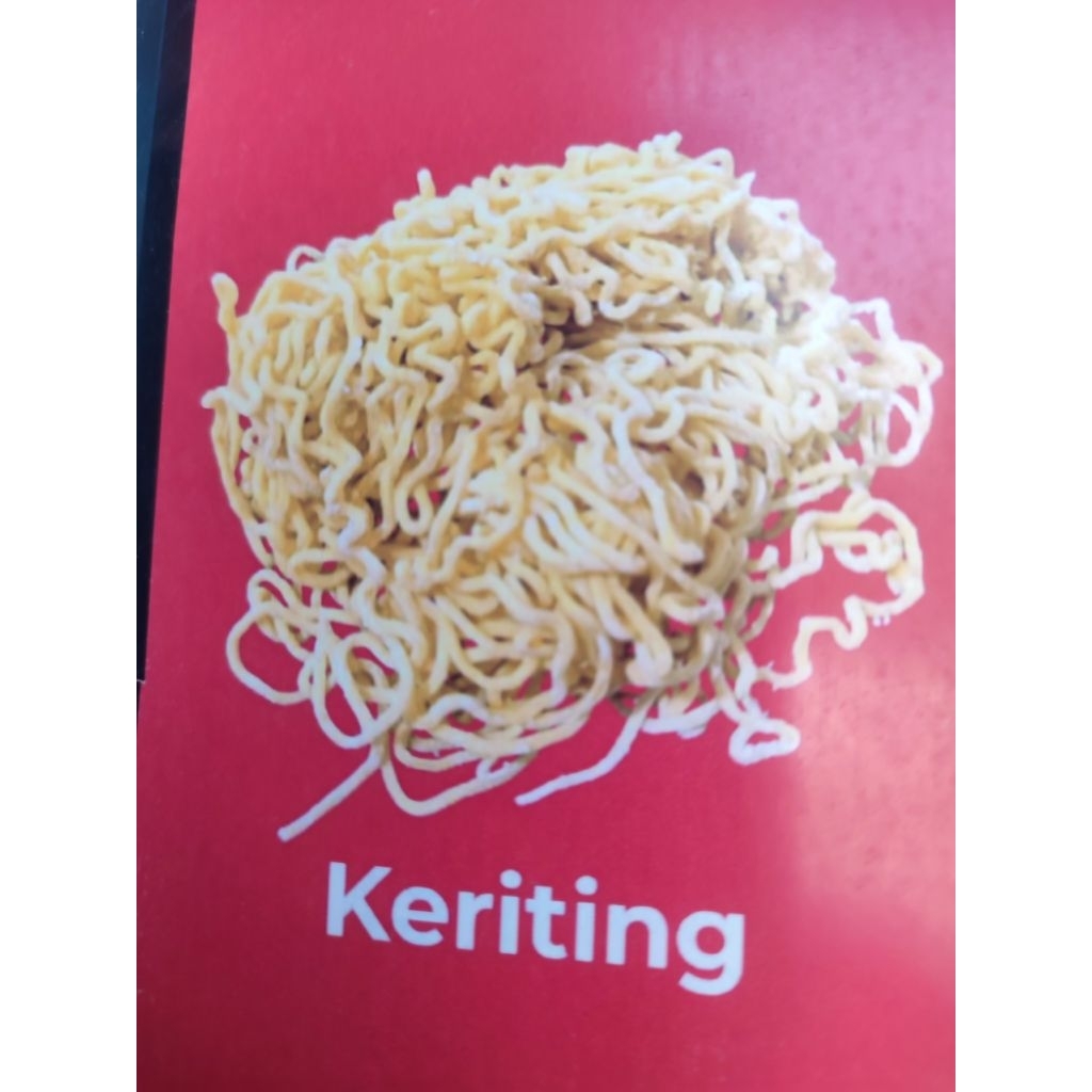 

mie keriting ayam 1.2 kg homemade