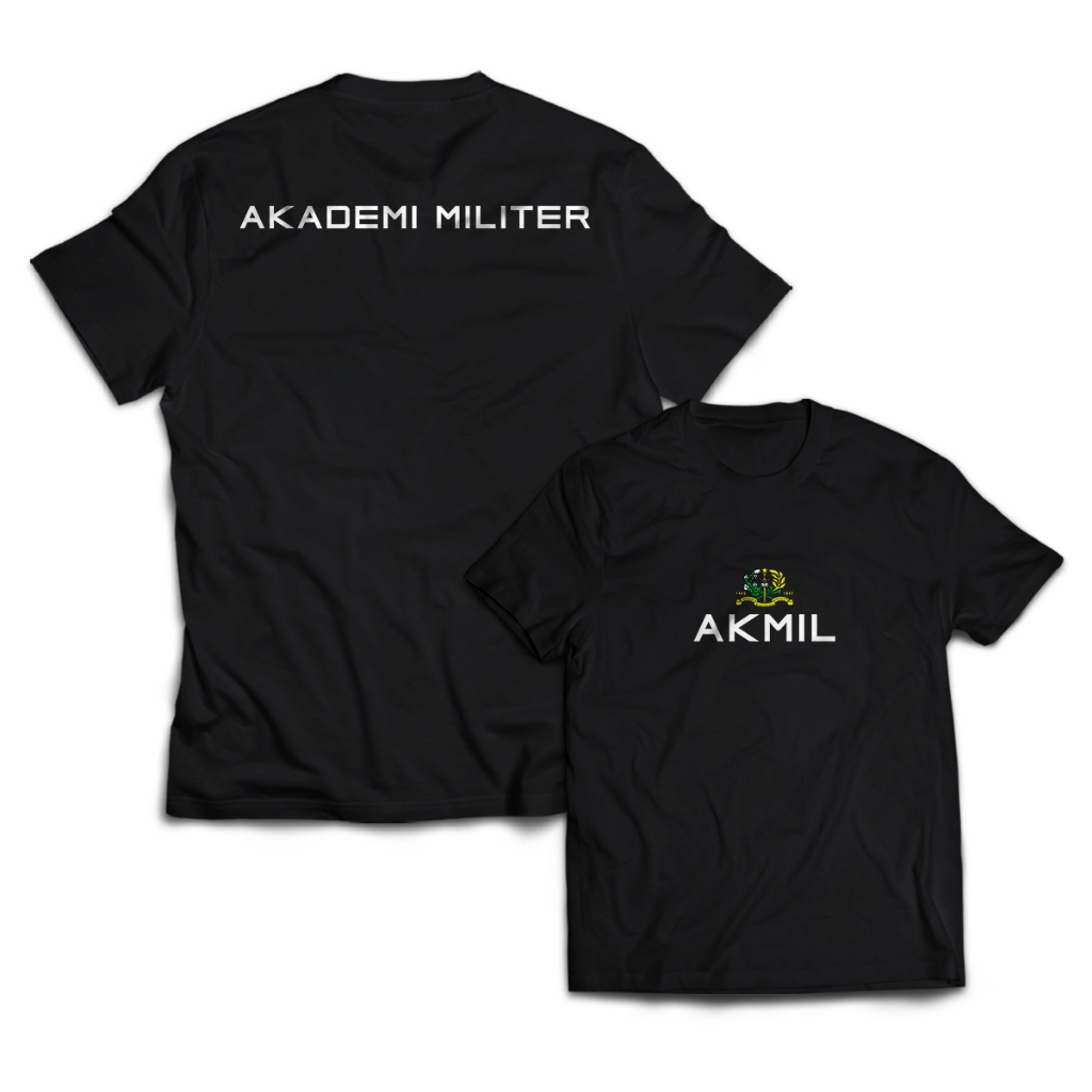Kaos Pria AKADEMI MILITER Taruna Akmil Dewasa Baju Atasan Unisex PakeKaos