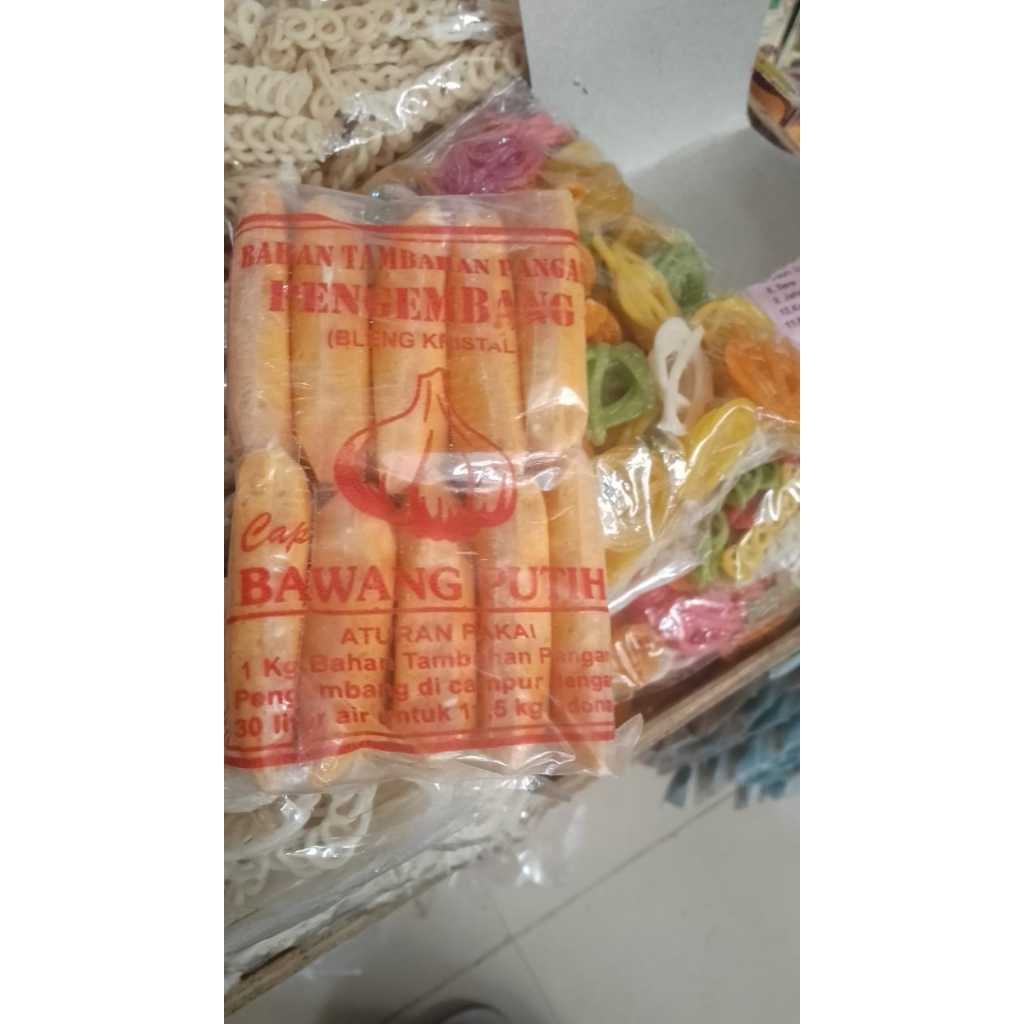 

pengembang krupuk 1 besek isi 10 pack