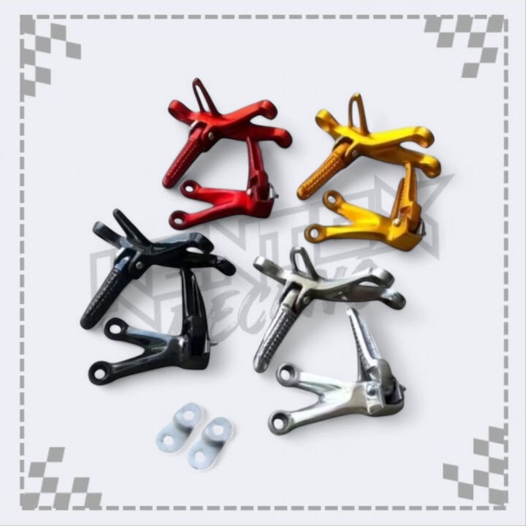 POSTEP BOSTEP SATRIA FU PIJAKAN KAKI BELAKANG SATRIA FU