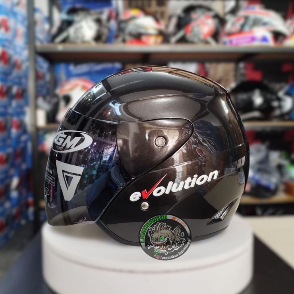 HELM GM EVOLUTION HELM GM EVO SOLID GUNMETALIC