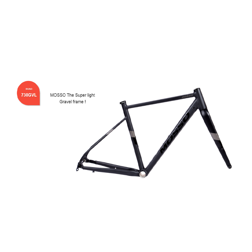 Frame Gravel MOSSO 730 GVL 700C Silence Dark New BNIB Original