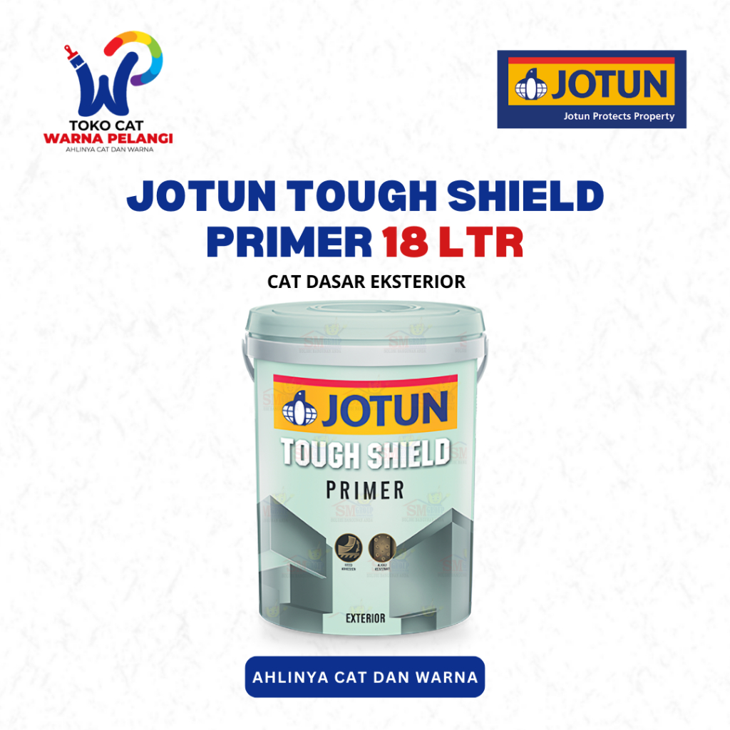 Cat Dasar JOTUN TOUGH SHIELD Primer 18 Ltr | Cat Dasar Tembok Eksterior Jotun Tough Shield 18 Liter