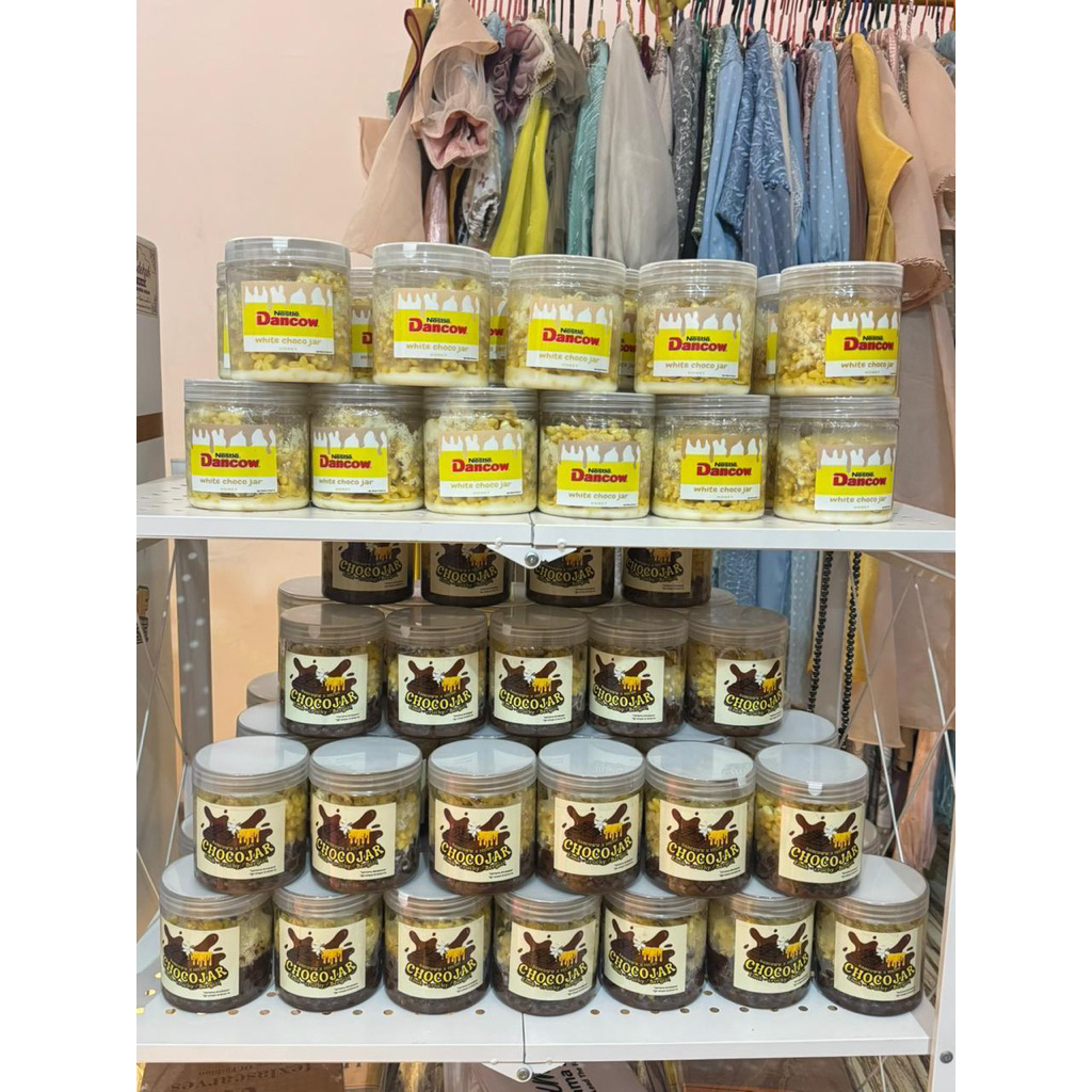 

DANCOW WHITE CHOCO JAR
