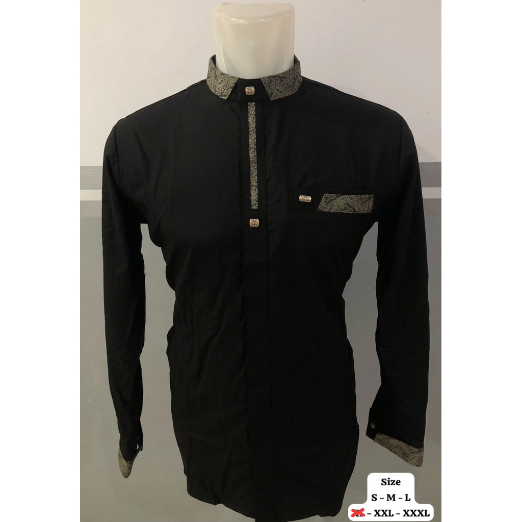 Baju Koko alraz Muslim Dewasa pria Premium terlaris
