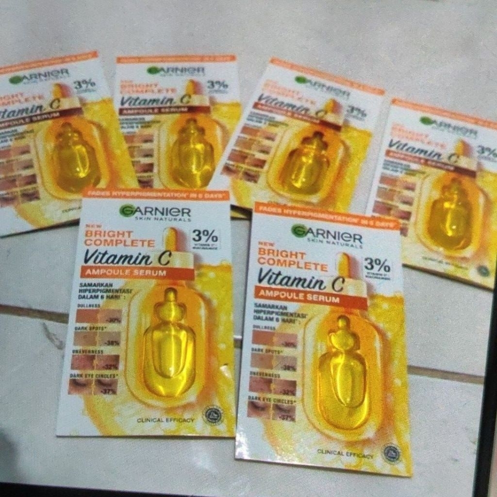 GARNIER VITAMIN C AMPOULE SERUM SATUAN