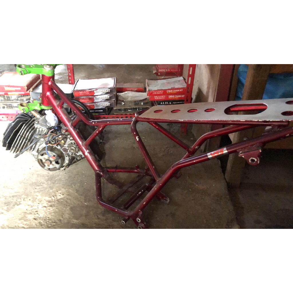 Rangka drag mio Alumunium merk V rossi