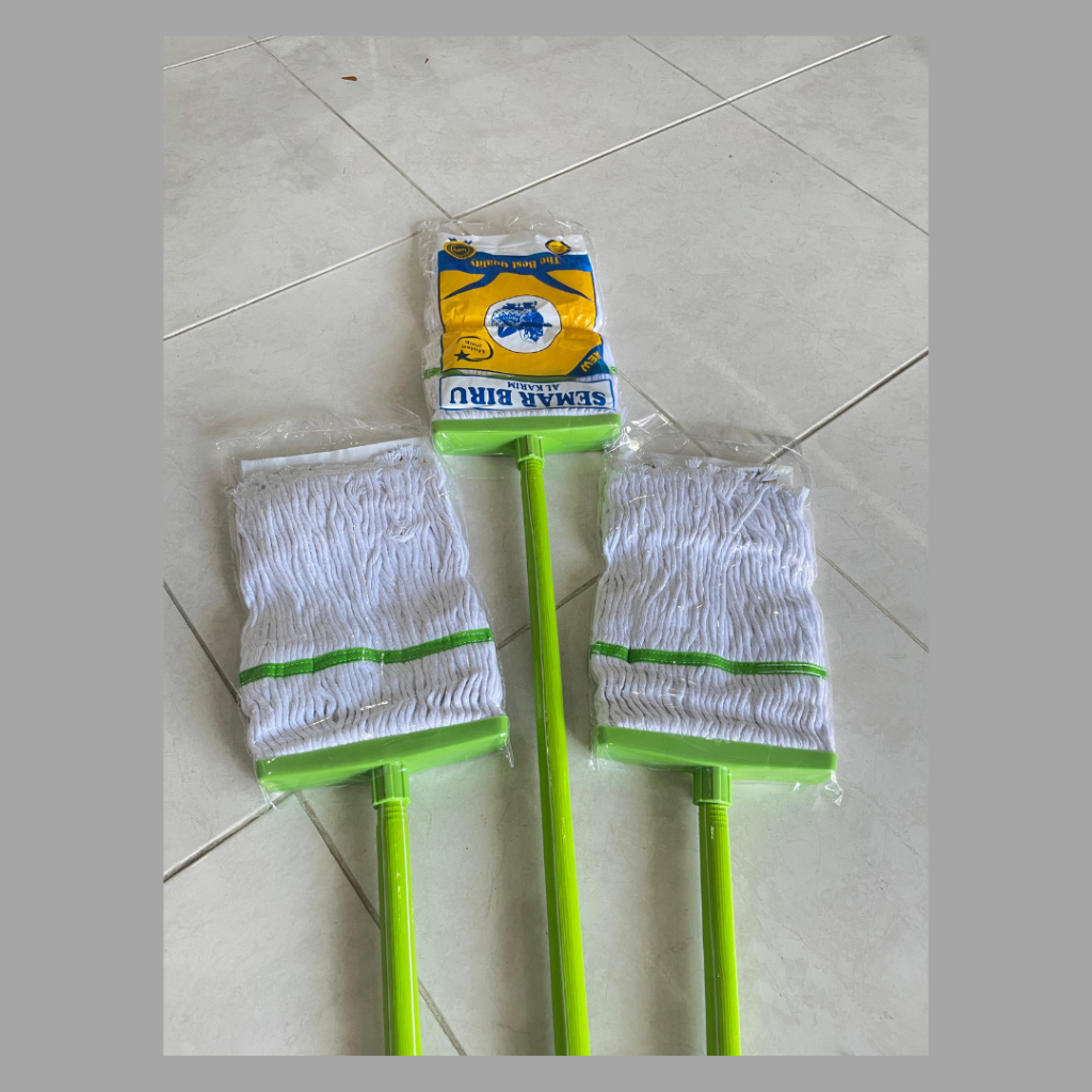 Pel Lantai Kotak Besar Bahan Kain Katun