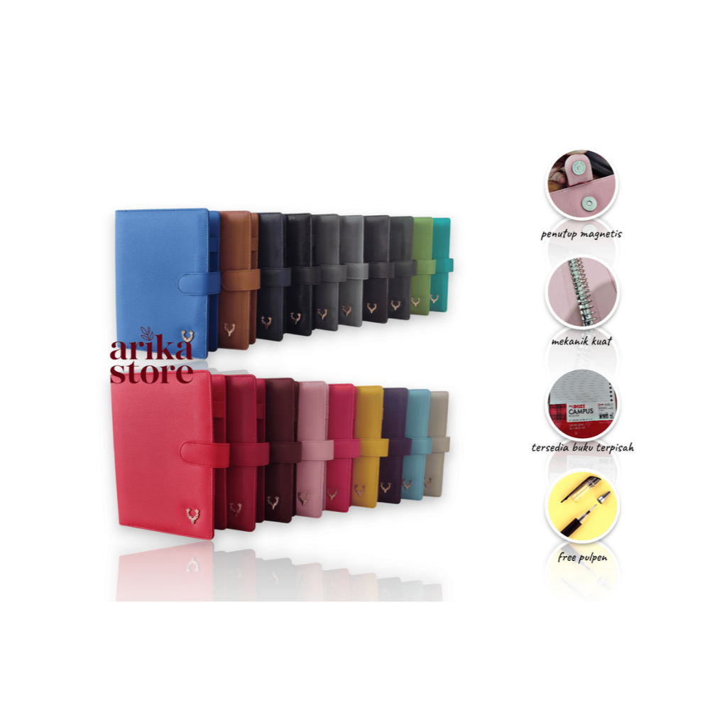 

Arika - BINDER LOGO KIJANG 20 RING A5 / BINDER A5 Kuliah