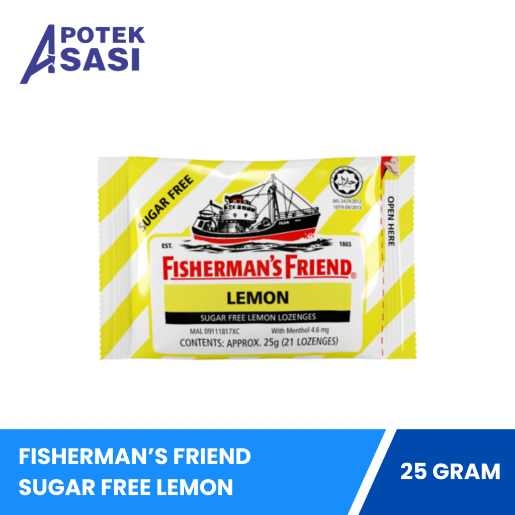 

Fisherman's Friend Sugar Free Lemon - 25 Gram